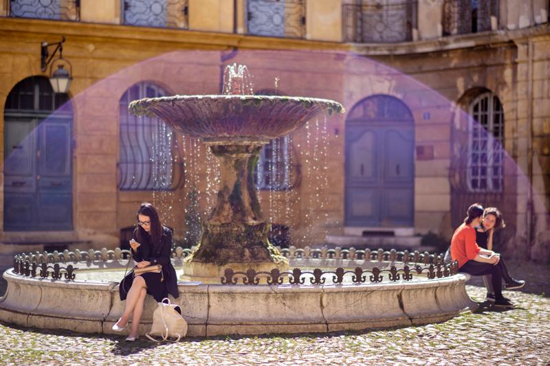 séjourlingusistique-france-aixenprovence-fontaine Séjour linguistique France, Aix en Provence - Fontaine