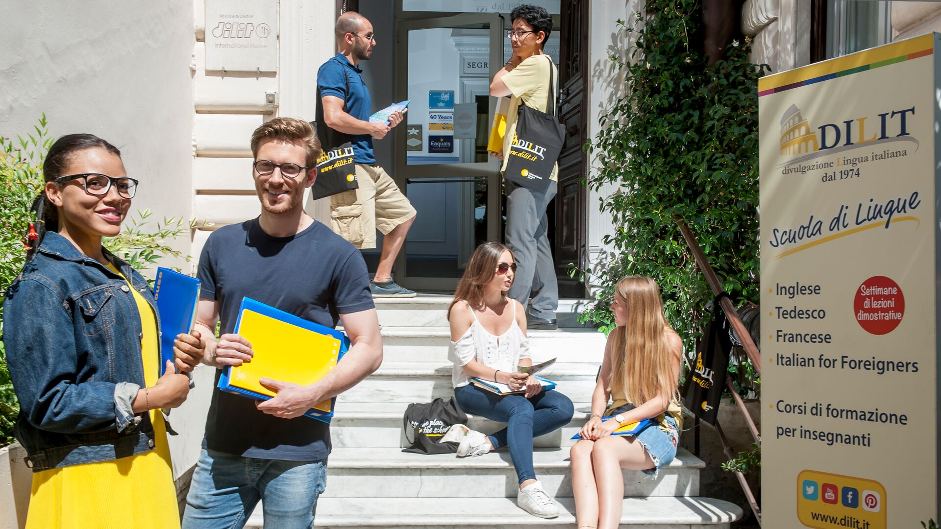 sprachaufenthalt-italien-rom-dilitinternationalhouseroma-schule Sprachaufenthalt Italien, Rom - Dilit International House Roma - Schule
