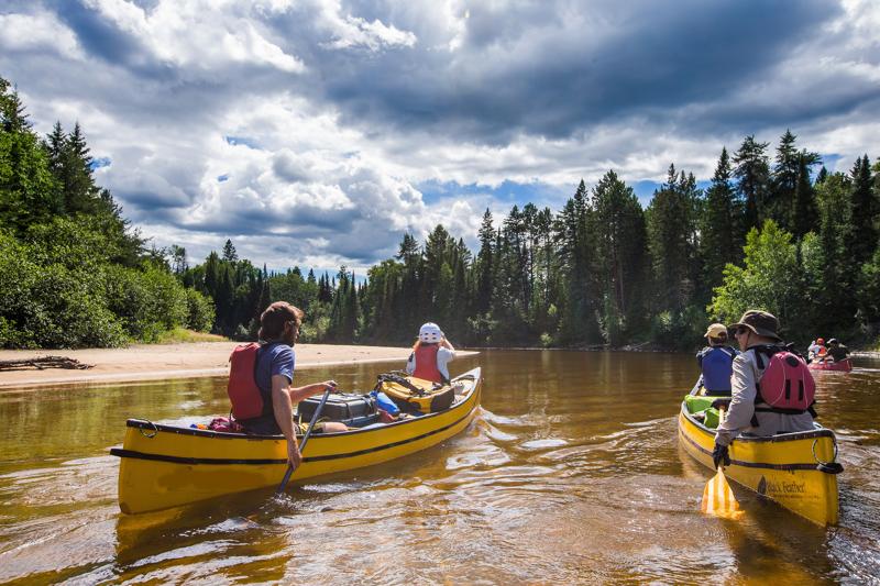 sprachaufenthalt-kanada-quebec-kanutour Sprachaufenthalt Kanada, Quebec - Kanutour
