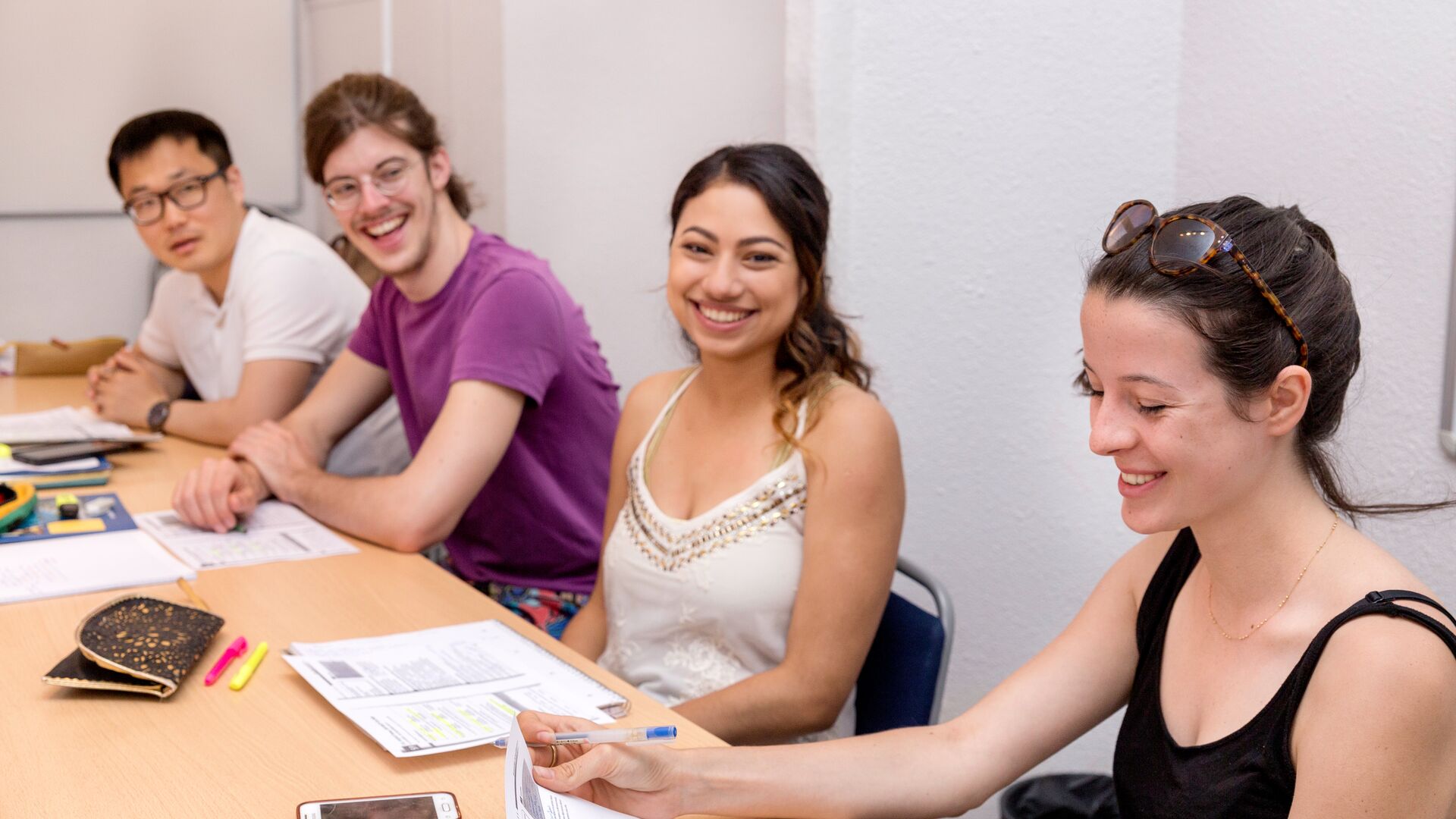 sejourlinguistique-france-montpellier-ila-lecon Séjour linguistique France, Montpellier, ILA, Leçon