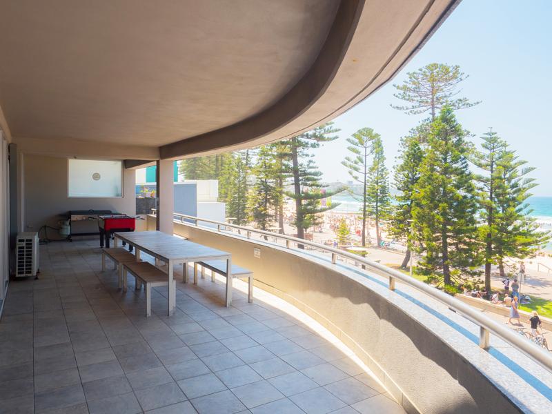 séjourlinguistique-australie-sydney-lexissydneymanly-terrasse Séjour linguistique Australie - Sydney - Lexis Sydney Manly - Terrasse