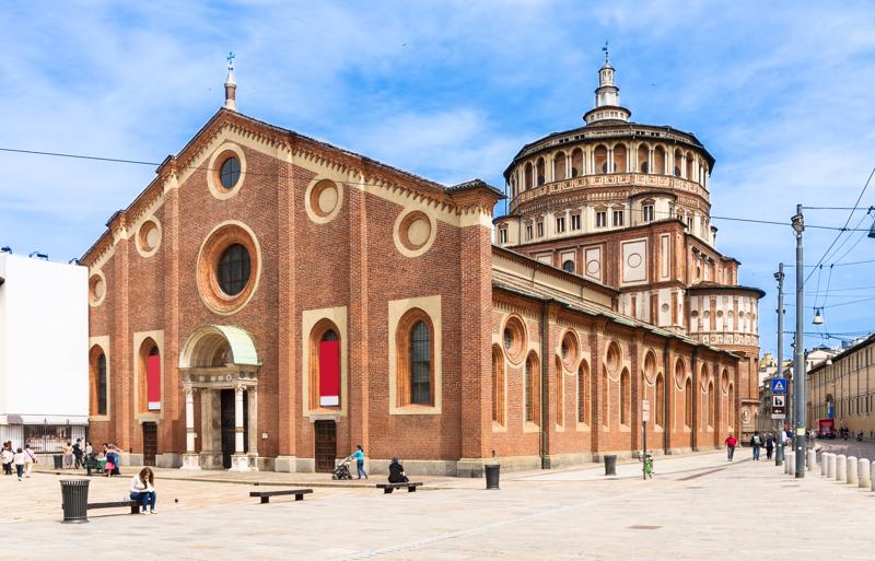 séjourlinguistique-italie-milan-dom-santamariadellegrazie Séjour linguistique Italie, Milan - Santa Maria delle grazie