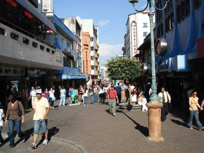 sejourlinguistique-costarica-sanjose-rue Séjour linguistique Costa Rica, San José, Strasse