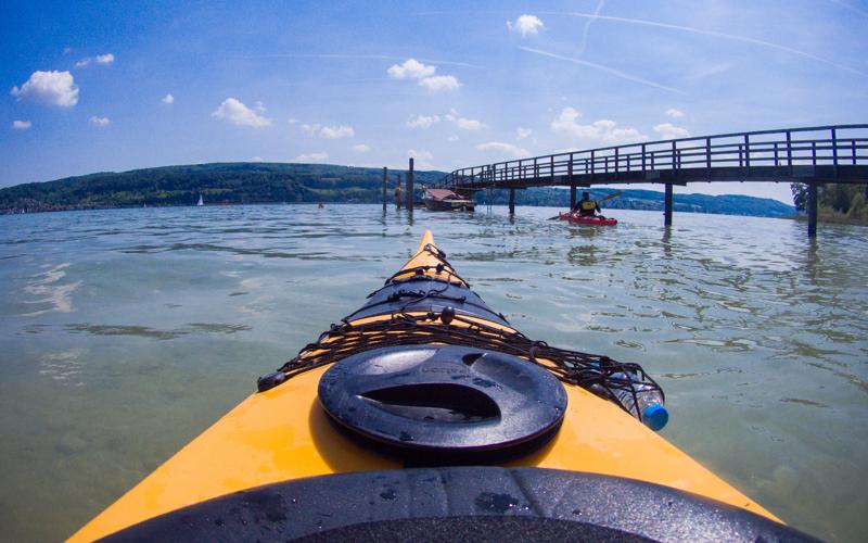 sprachaufenthalt-deutschland-radolfzell-kajak Sprachaufenthalt Deutschland, Radolfzell am Bodensee - Kajak