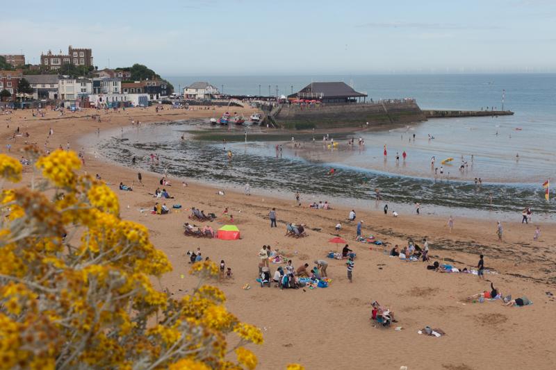 sprachaufenthalt-england-broadstairs-strand03 Sprachaufenthalt England, Broadstairs - Strand