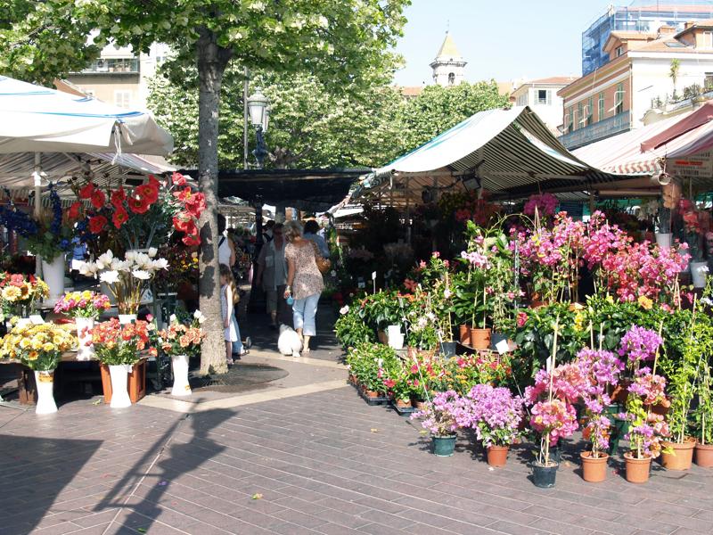 séjourlinguistique-france-nice--marché-aux-fleurs Séjour linguistique France, Nice - Marché aux Fleurs