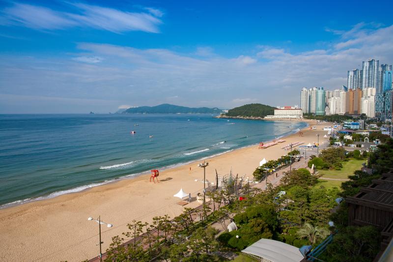 séjourlinguistique-coréedusud-busan-plagedehaeundae Séjour linguistique Corée du sud, Busan - Plage de Haeundae