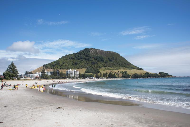 sprachaufenthalt-neuseeland-mtmaunganuilanguagecentre-maunganuibeach Sprachaufenthalt Neuseeland, Mount Maunganui Language Centre - Maunganui Beach