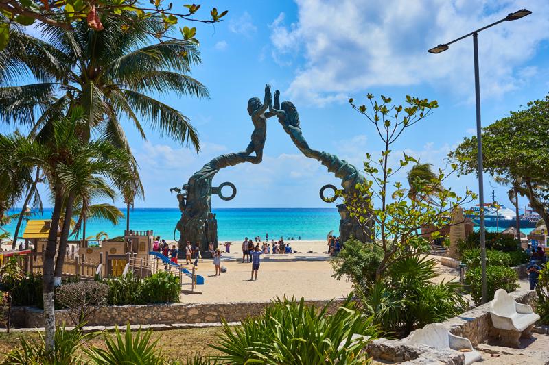 séjourlinguistique-mexico-playadelcarmen-mermaidstatue Séjour linguistique Mexico, Playa del carmen - Mermaid Statue