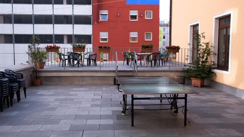 séjourlinguistique-allemagne-münchen-diddeutschinstitutmünchen-terrasse Séjour linguistique Allemagne, München - DID Deutsch Institut München - Terrasse